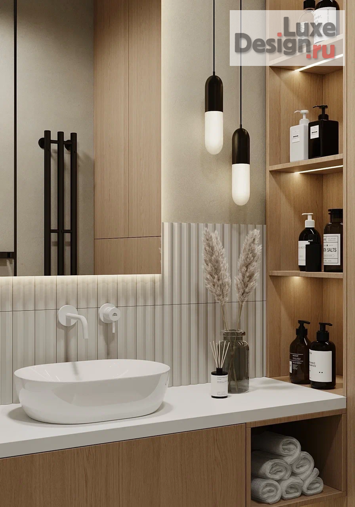 Дизайн интерьера трехкомнатной квартиры "Филевская" (фото 19)