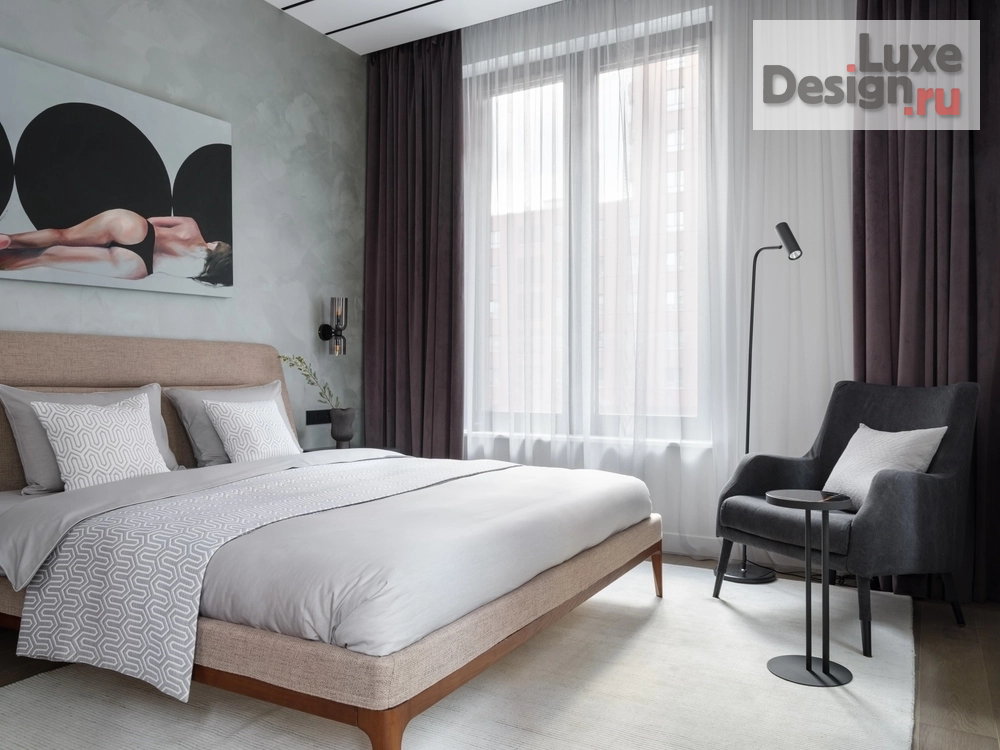 Дизайн интерьера четырехкомнатной квартиры "ЖК ЗИЛАРТ" (фото 12)