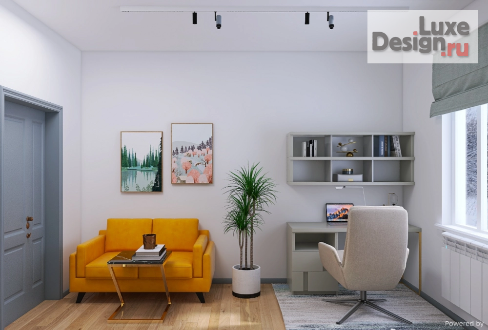 Дизайн интерьера спальни "Перепланировка гостиной  в сельском доме для семьи Мазаевых." (фото 3)