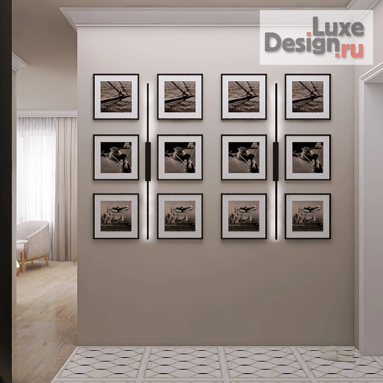 Дизайн интерьера однокомнатной квартиры "Однокомнатная квартира" (фото 10)