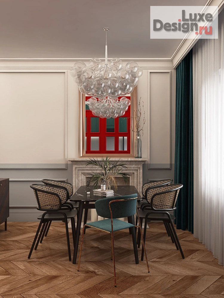 Дизайн интерьера трехкомнатной квартиры "Проект трехкомнатной квартиры" (фото 10)