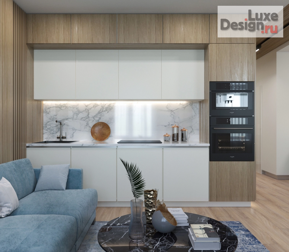 Дизайн интерьера четырехкомнатной квартиры "ЖК ОПАЛИХА" (фото 4)