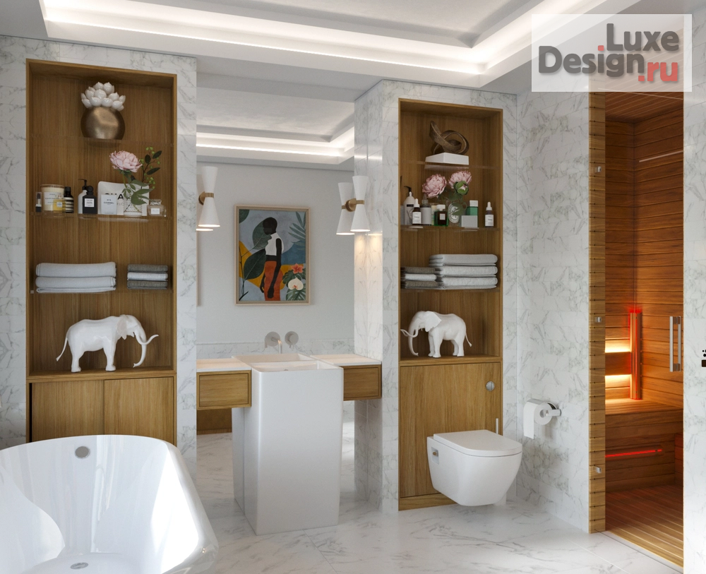 Дизайн интерьера четырехкомнатной квартиры "ЖК ОПАЛИХА" (фото 1)