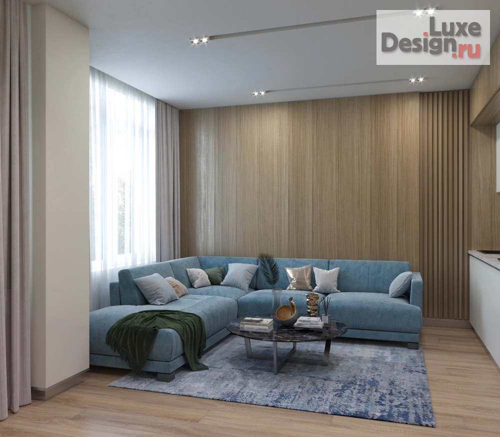 Дизайн интерьера четырехкомнатной квартиры "ЖК ОПАЛИХА" (фото 5)