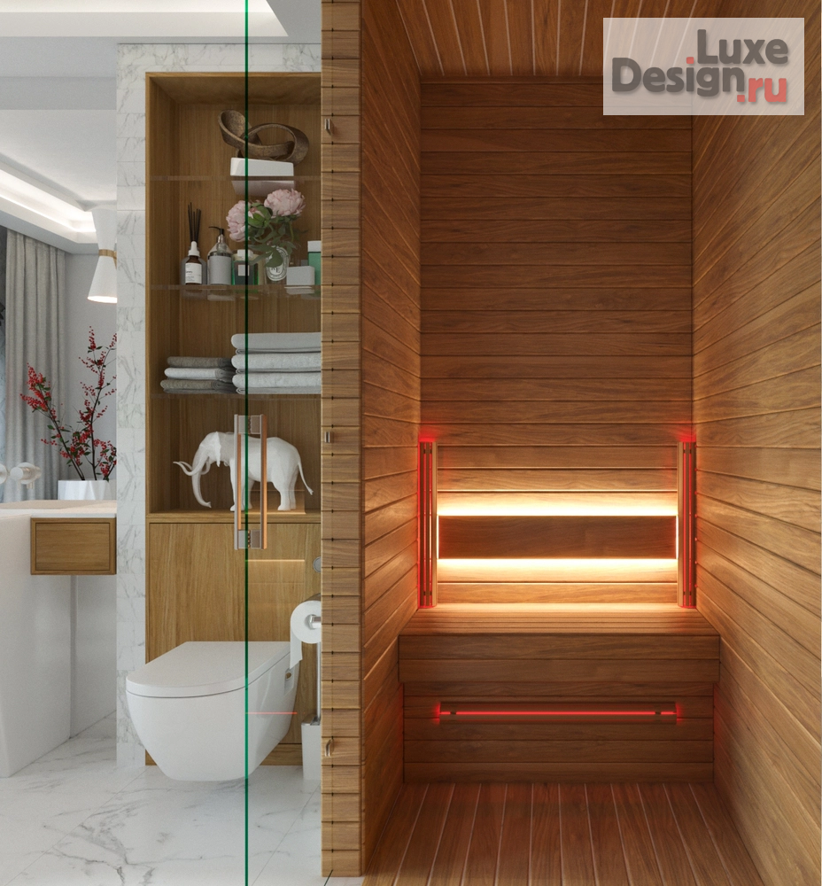 Дизайн интерьера четырехкомнатной квартиры "ЖК ОПАЛИХА" (фото 3)