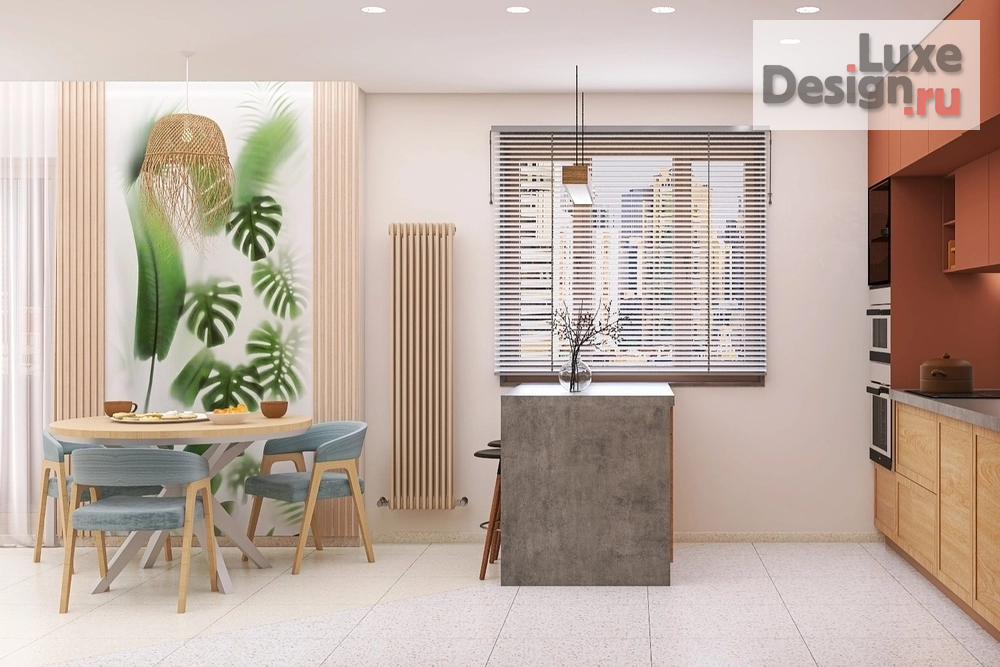 Дизайн интерьера комнаты "Тропики в Москве" (фото 2) от дизайнера Лобанова Эльвира Геннадьевна Дизайн интерьера комнаты "Тропики в Москве" (фото 2)