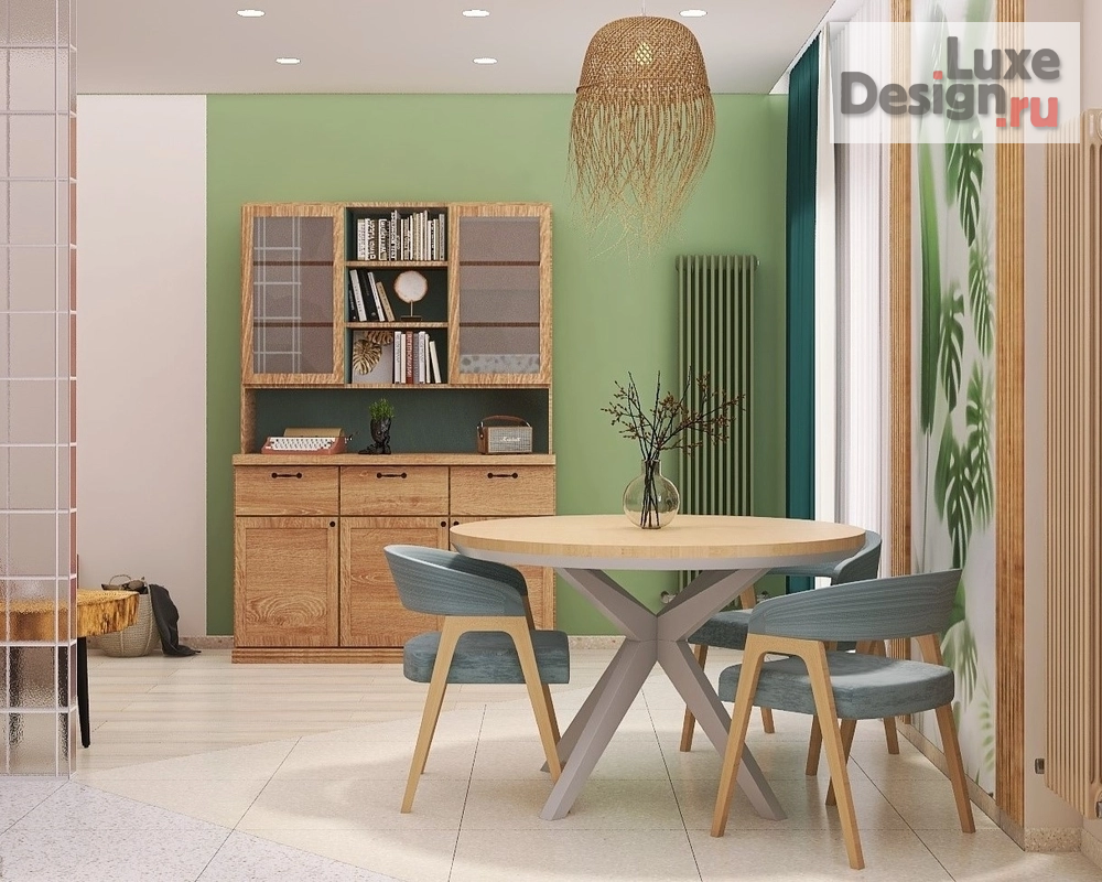 Дизайн интерьера комнаты "Тропики в Москве" (фото 3) от дизайнера Лобанова Эльвира Геннадьевна Дизайн интерьера комнаты "Тропики в Москве" (фото 3)