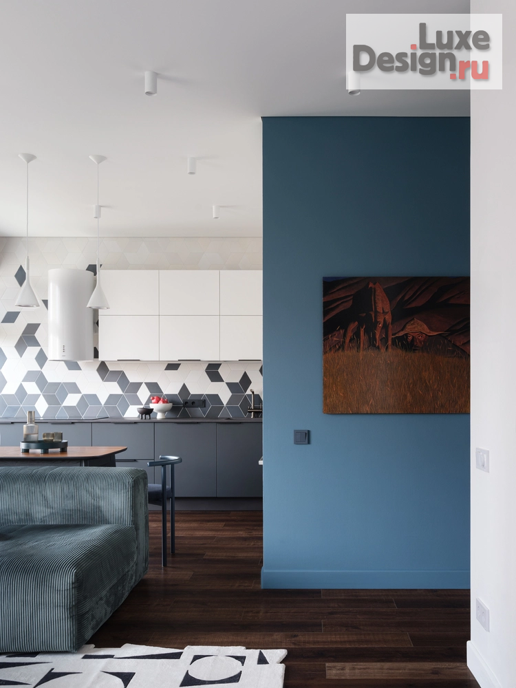 Дизайн интерьера четырехкомнатной квартиры "Вид на гору Фудзи" (фото 1)