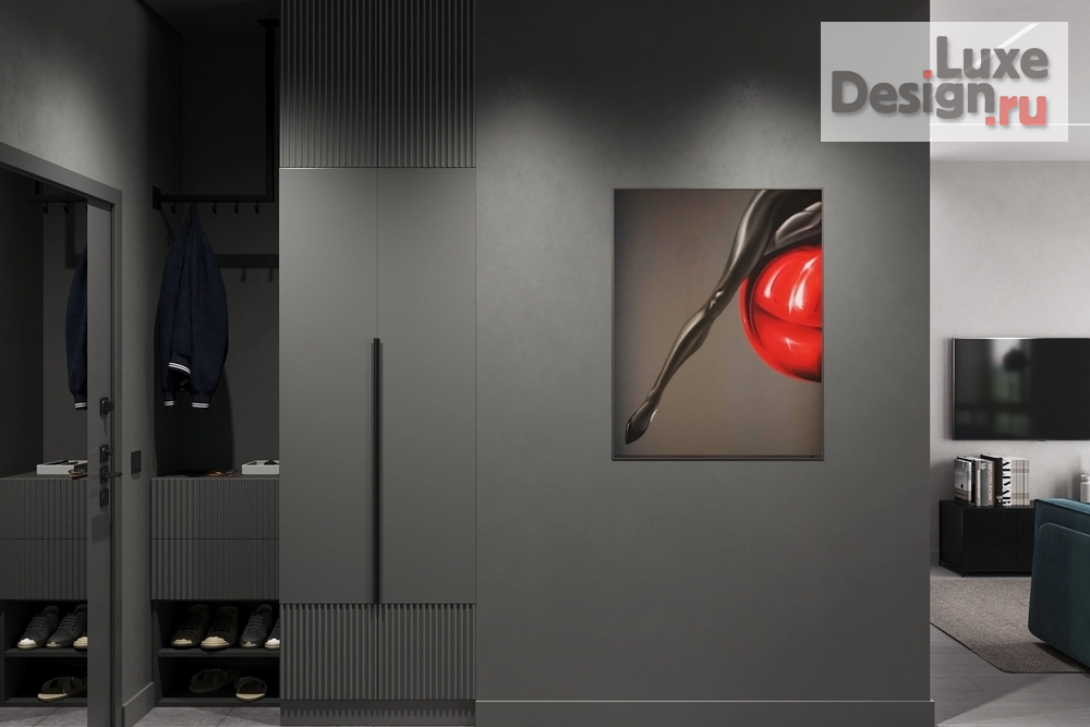 Дизайн интерьера однокомнатной квартиры "ЖК Discovery" (фото 3)