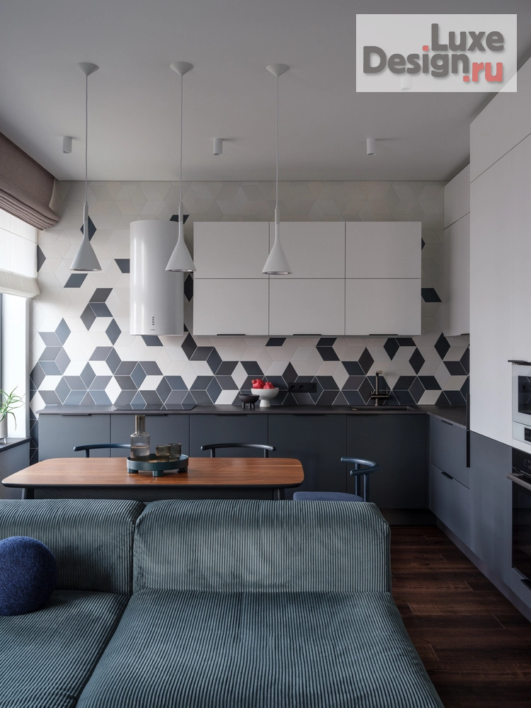 Дизайн интерьера четырехкомнатной квартиры "Вид на гору Фудзи" (фото 5)