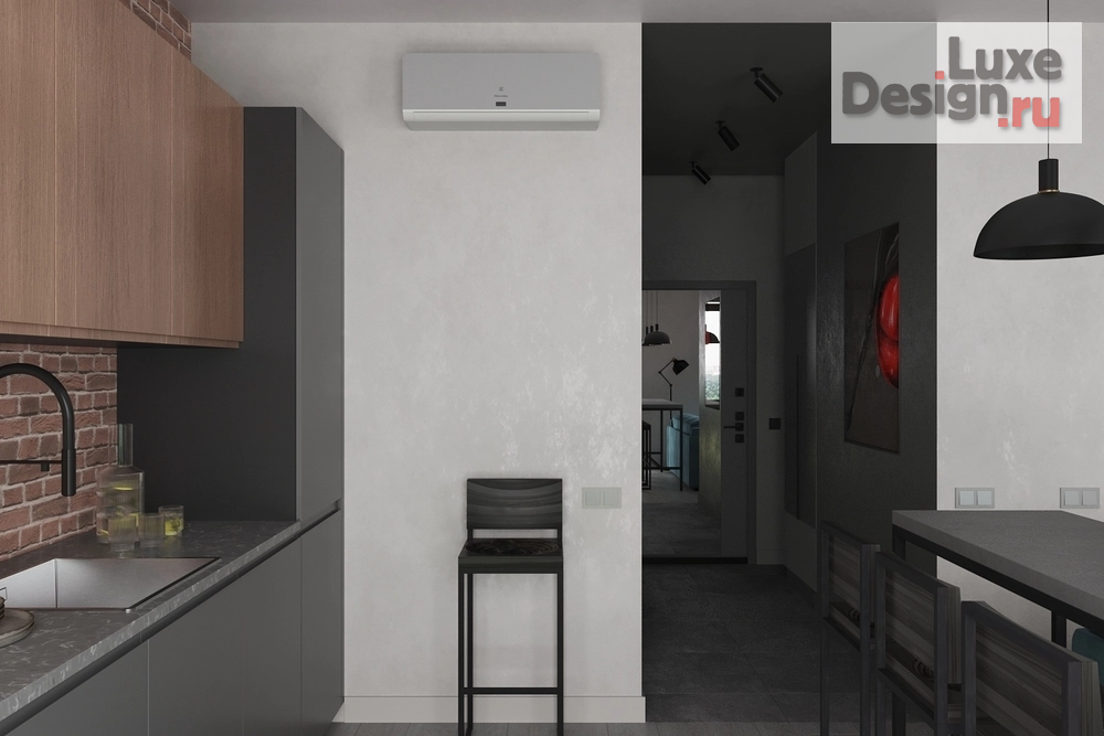 Дизайн интерьера однокомнатной квартиры "ЖК Discovery" (фото 6)