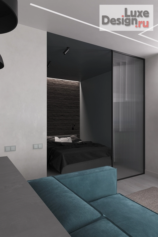 Дизайн интерьера однокомнатной квартиры "ЖК Discovery" (фото 8)