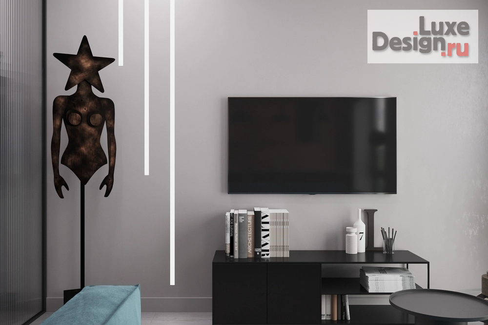 Дизайн интерьера однокомнатной квартиры "ЖК Discovery" (фото 11)