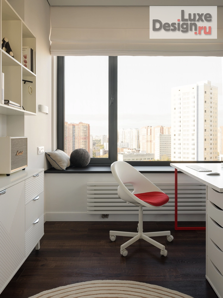 Дизайн интерьера четырехкомнатной квартиры "Вид на гору Фудзи" (фото 19)