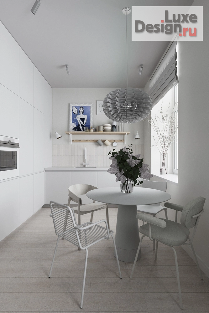 Дизайн интерьера трехкомнатной квартиры "Сталинка в Москве" (фото 14)