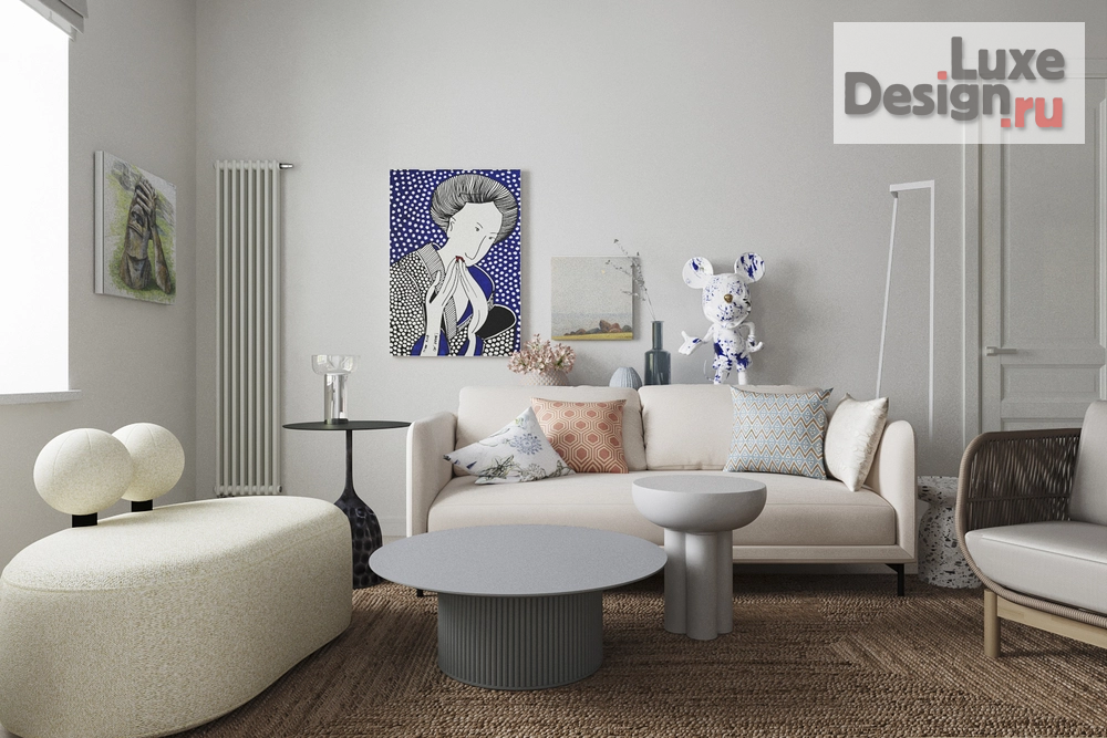 Дизайн интерьера трехкомнатной квартиры "Сталинка в Москве" (фото 15)