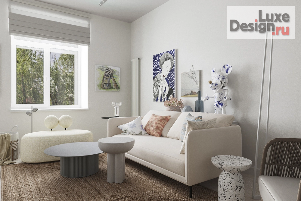 Дизайн интерьера трехкомнатной квартиры "Сталинка в Москве" (фото 17)