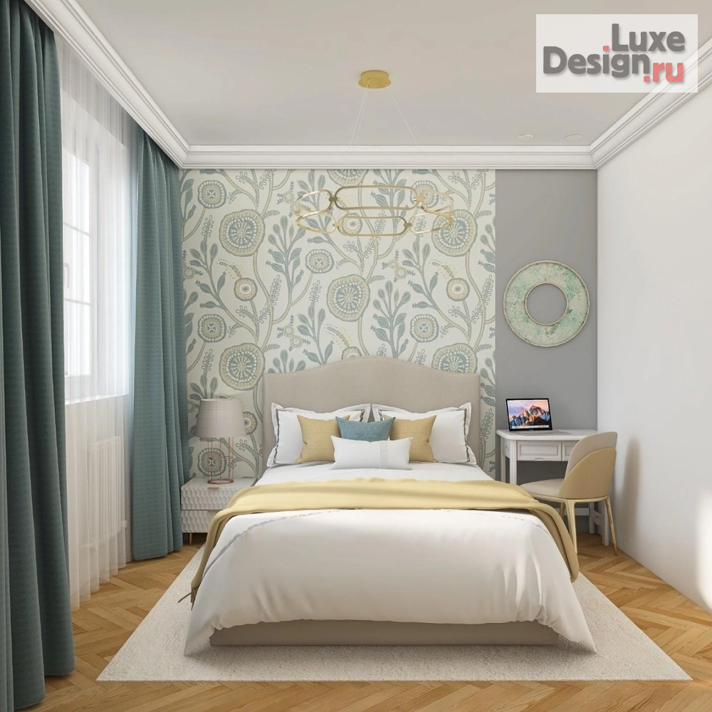 Дизайн интерьера трехкомнатной квартиры "Трехкомнатная квартира в стиле неоклассика" (фото 1)