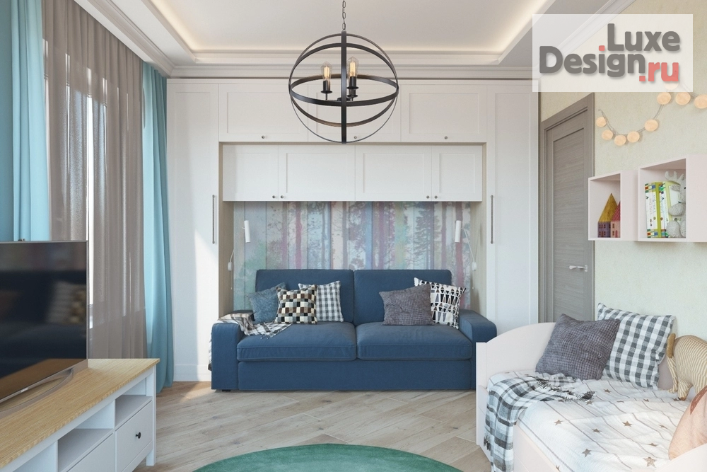 Дизайн интерьера двухкомнатной квартиры "Квартира в ЖК "Северный"" (фото 5)