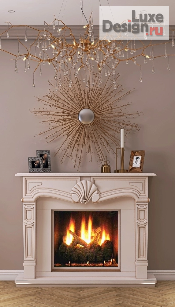 Дизайн интерьера трехкомнатной квартиры "Трехкомнатная квартира в стиле неоклассика, 60 м²." (фото 1)