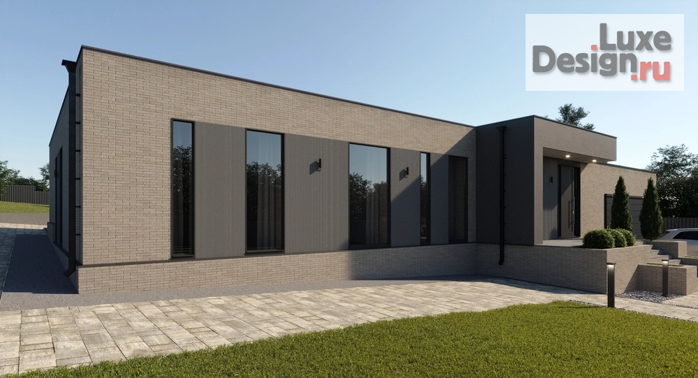 Частная архитектура "Дом выходного дня" (фото 1) от дизайнера Avdeeva Architects Частная архитектура "Дом выходного дня" (фото 1)