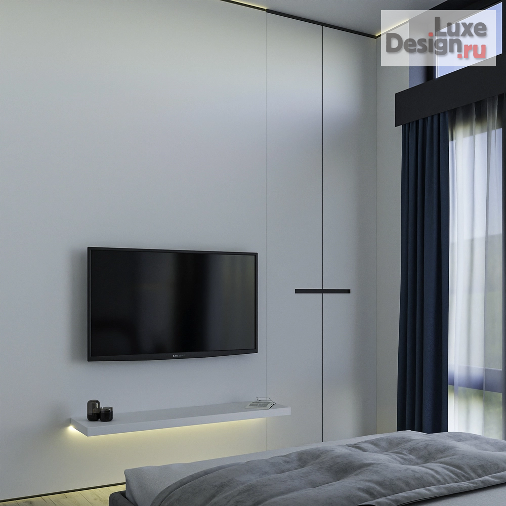 Дизайн интерьера частного дома ""Лаконичная гармония". Проект загородного дома " (фото 13)