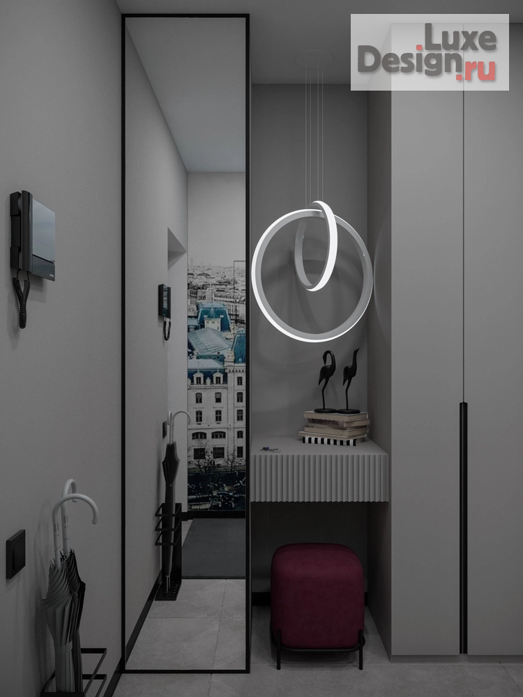 Дизайн интерьера двухкомнатной квартиры " «Минимализм с характером» Проект двухкомнатной квартиры" (фото 5)