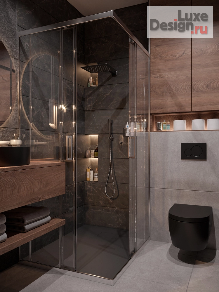 Дизайн интерьера двухкомнатной квартиры " «Минимализм с характером» Проект двухкомнатной квартиры" (фото 10)