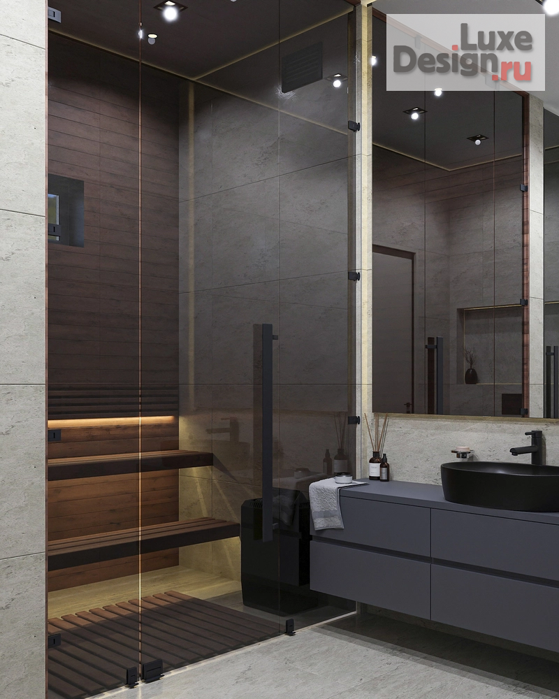 Дизайн интерьера частного дома ""Лаконичная гармония". Проект загородного дома " (фото 15)