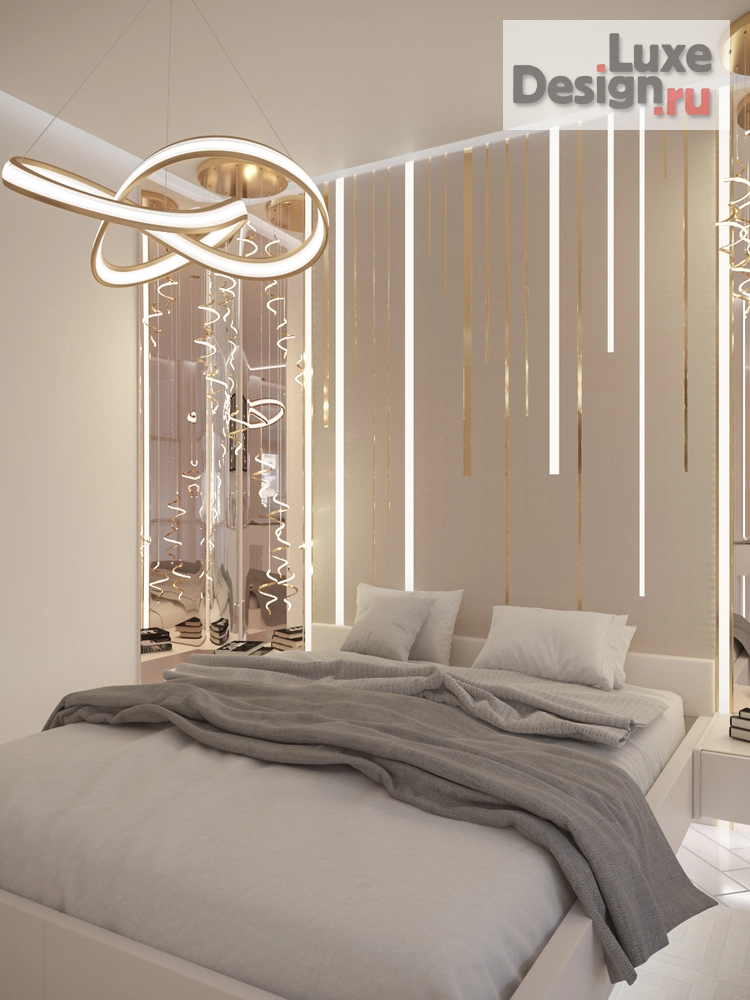 Дизайн интерьера трехкомнатной квартиры "«Кашемировая симфония». Дизайн-проект 3комнатной квартиры" (фото 9)