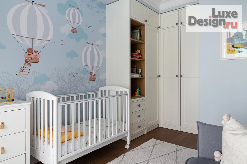 Дизайн интерьера четырехкомнатной квартиры "Квартира для большой семьи в ЖК " Царская площадь"" (фото 9) от дизайнера Марковская Ирина Александровна Дизайн интерьера четырехкомнатной квартиры "Квартира для большой семьи в ЖК " Царская площадь"" (фото 9)