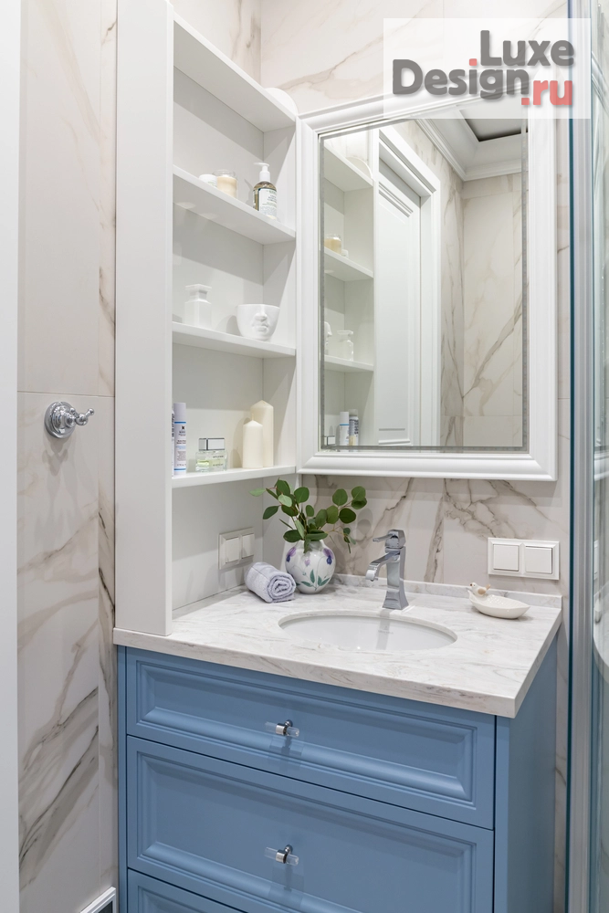 Дизайн интерьера четырехкомнатной квартиры "Квартира для большой семьи в ЖК " Царская площадь"" (фото 20) от дизайнера Марковская Ирина Александровна Дизайн интерьера четырехкомнатной квартиры "Квартира для большой семьи в ЖК " Царская площадь"" (фото 20)