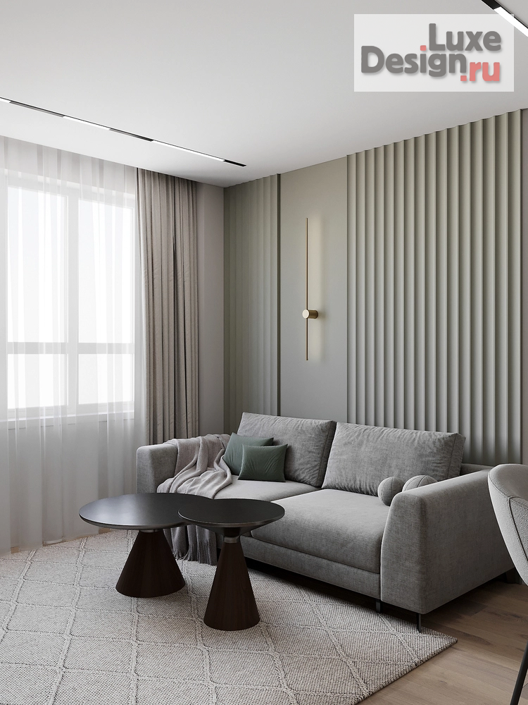 Дизайн интерьера трехкомнатной квартиры "Москва, квартира для большой семьи" (фото 6)