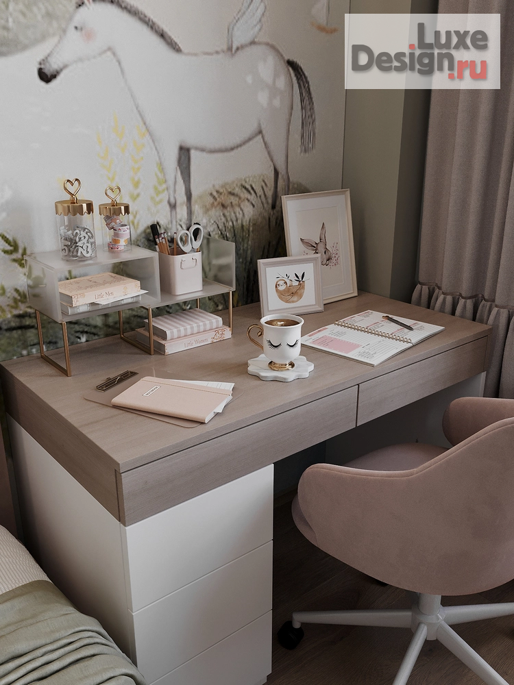 Дизайн интерьера трехкомнатной квартиры "Москва, квартира для большой семьи" (фото 9)