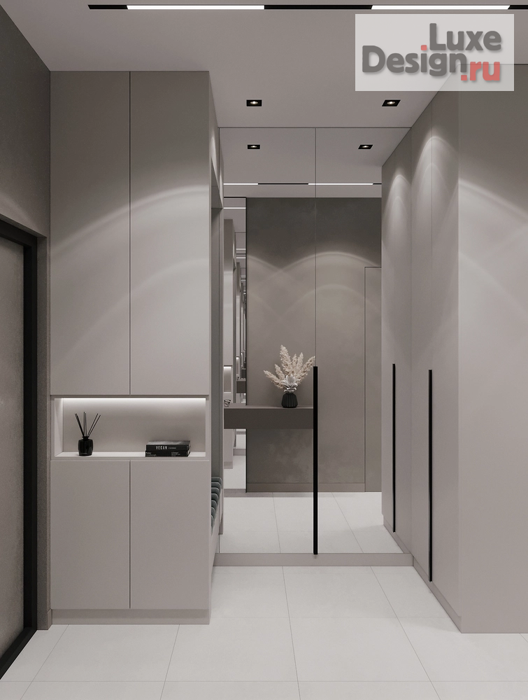 Дизайн интерьера трехкомнатной квартиры "Дизайн проект квартиры в ЖК Кристал" (фото 7)