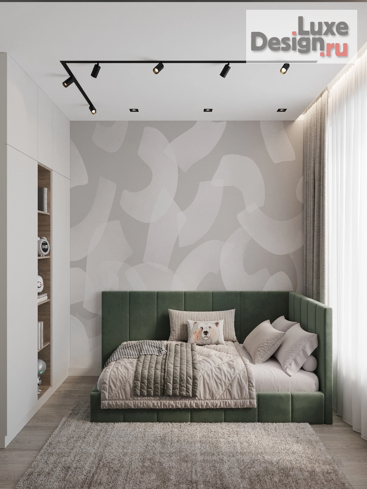 Дизайн интерьера трехкомнатной квартиры "Дизайн проект квартиры в ЖК Кристал" (фото 13)