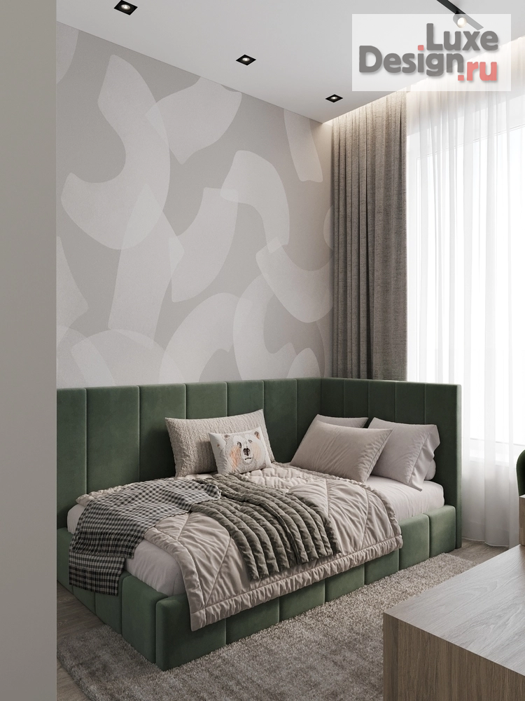 Дизайн интерьера трехкомнатной квартиры "Дизайн проект квартиры в ЖК Кристал" (фото 14)