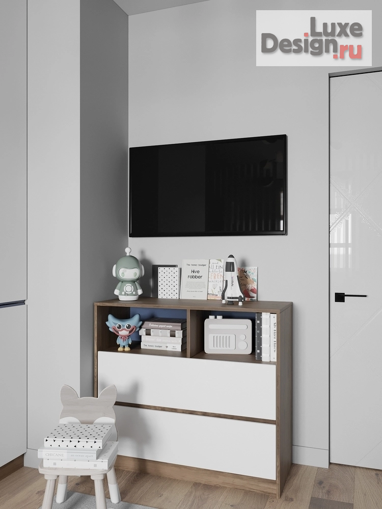 Дизайн интерьера трехкомнатной квартиры "Москва, квартира для большой семьи" (фото 13)