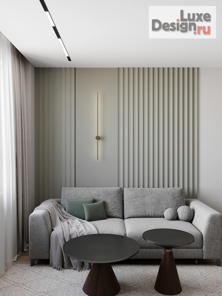 Дизайн интерьера трехкомнатной квартиры "Москва, квартира для большой семьи" (фото 5)