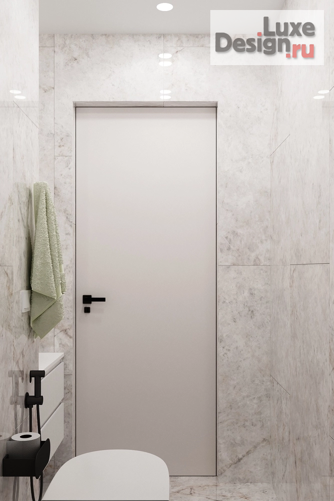 Дизайн интерьера трехкомнатной квартиры "Роскошная неоклассика" (фото 29)