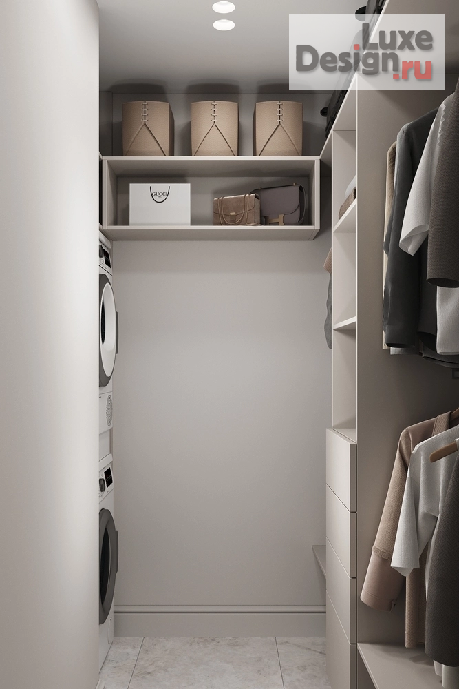 Дизайн интерьера трехкомнатной квартиры "Роскошная неоклассика" (фото 20)