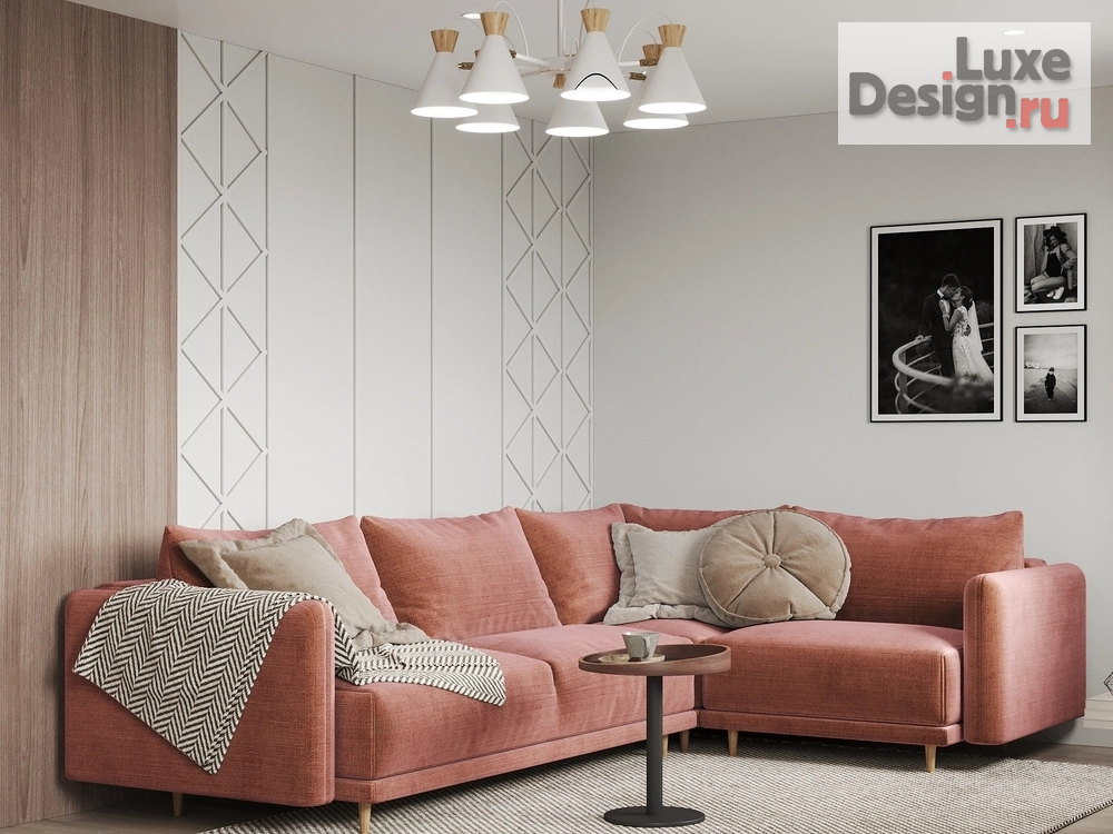 Дизайн интерьера трехкомнатной квартиры "Сканди" (фото 15)