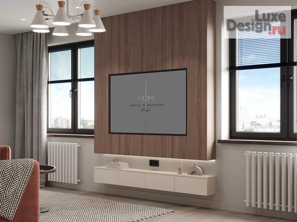 Дизайн интерьера трехкомнатной квартиры "Сканди" (фото 17)