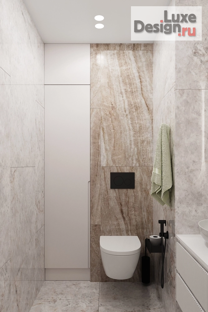 Дизайн интерьера трехкомнатной квартиры "Роскошная неоклассика" (фото 30)