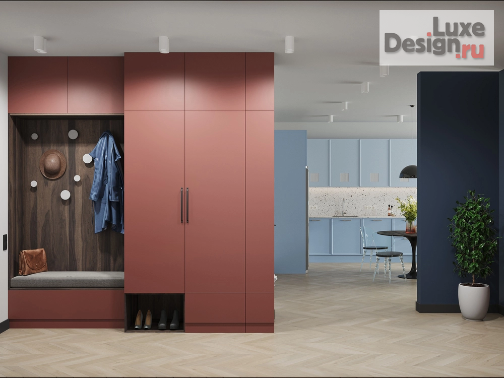 Дизайн интерьера частного дома "Яркий интерьер частного дома" (фото 18)