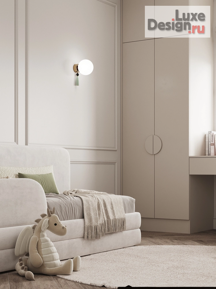 Дизайн интерьера трехкомнатной квартиры "Роскошная неоклассика" (фото 27)