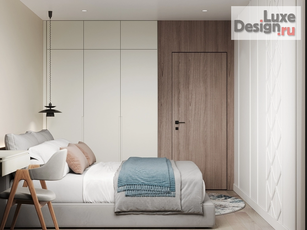 Дизайн интерьера трехкомнатной квартиры "Сканди" (фото 34)