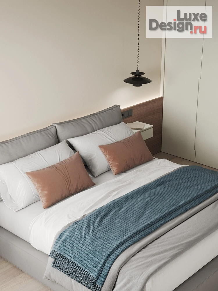 Дизайн интерьера трехкомнатной квартиры "Сканди" (фото 37)