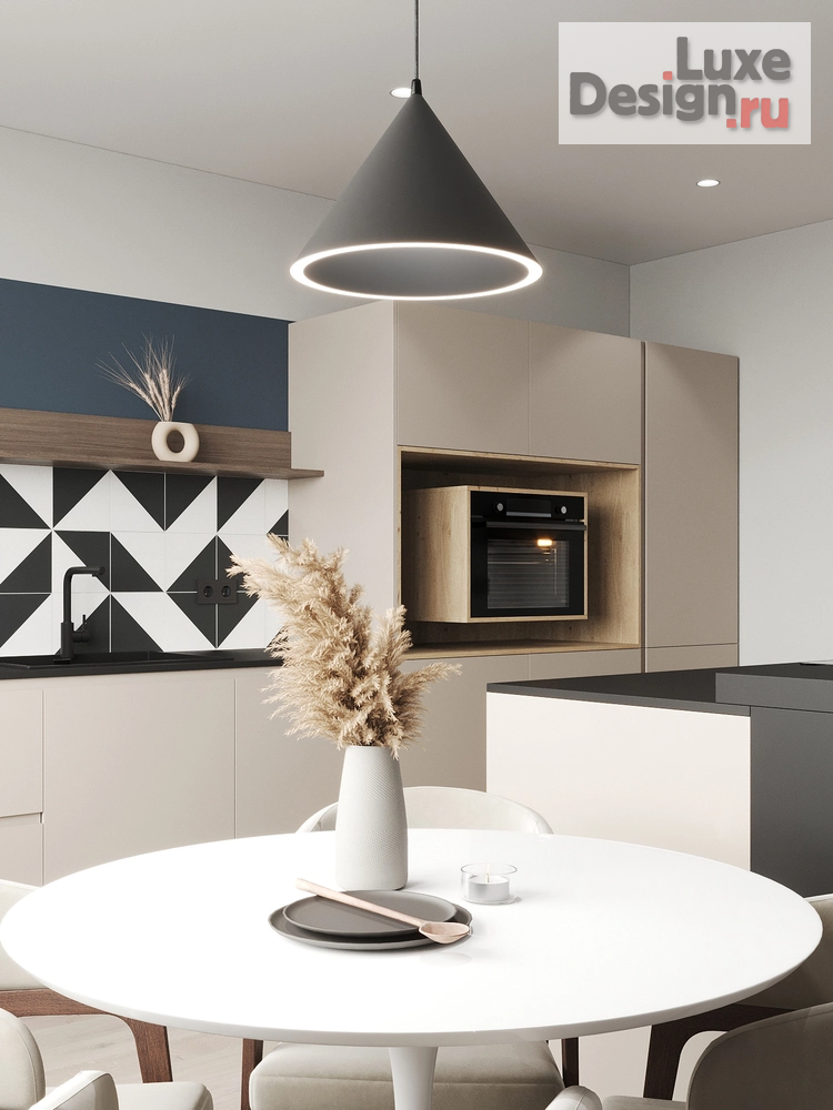 Дизайн интерьера трехкомнатной квартиры "Сканди" (фото 8)