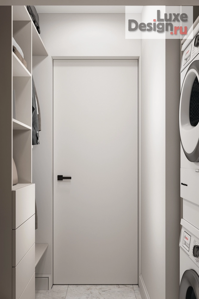 Дизайн интерьера трехкомнатной квартиры "Роскошная неоклассика" (фото 17)